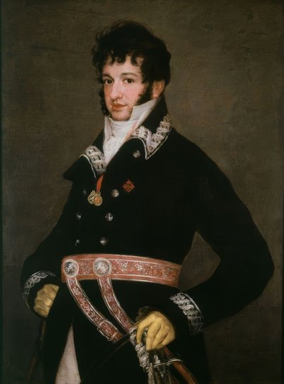 École espagnole. Général Palafox. Général Palafox. Zumaya, musée Zuloaga. Province de Guipuzcoa, Espagne. Artiste : FRANCISCO DE GOYA. Lieu : ESPACIO CULTURAL IGNACIO ZULOAGA, ZUMAIA, GUIPUZCOA - Francisco de Goya